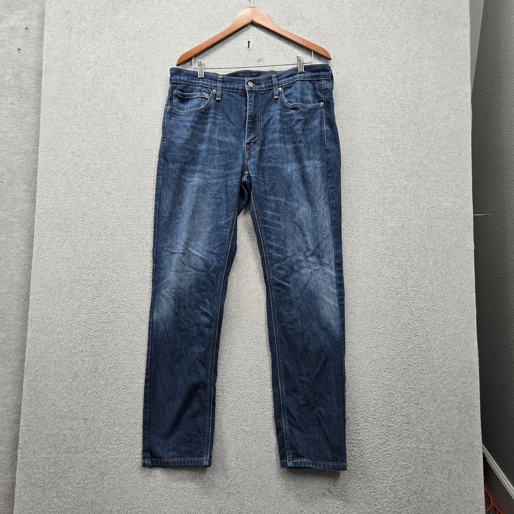 Levi's 541 Men Jeans 36X34 Blue Denim Tapered Athletic Fit 31" Inseam